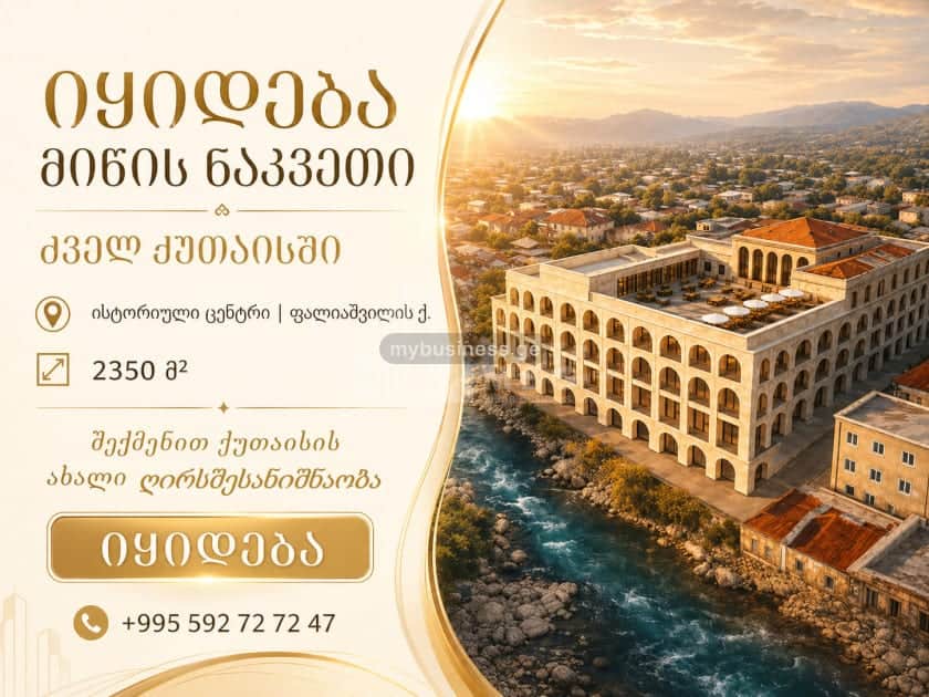 იყიდება მიწის ნაკვეთი ქუთაისში (2/10)